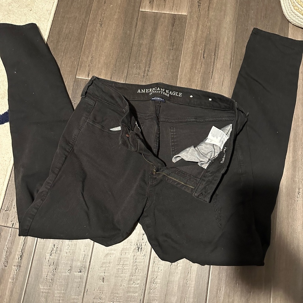 American Eagle Outfitters Women's Black Jeans